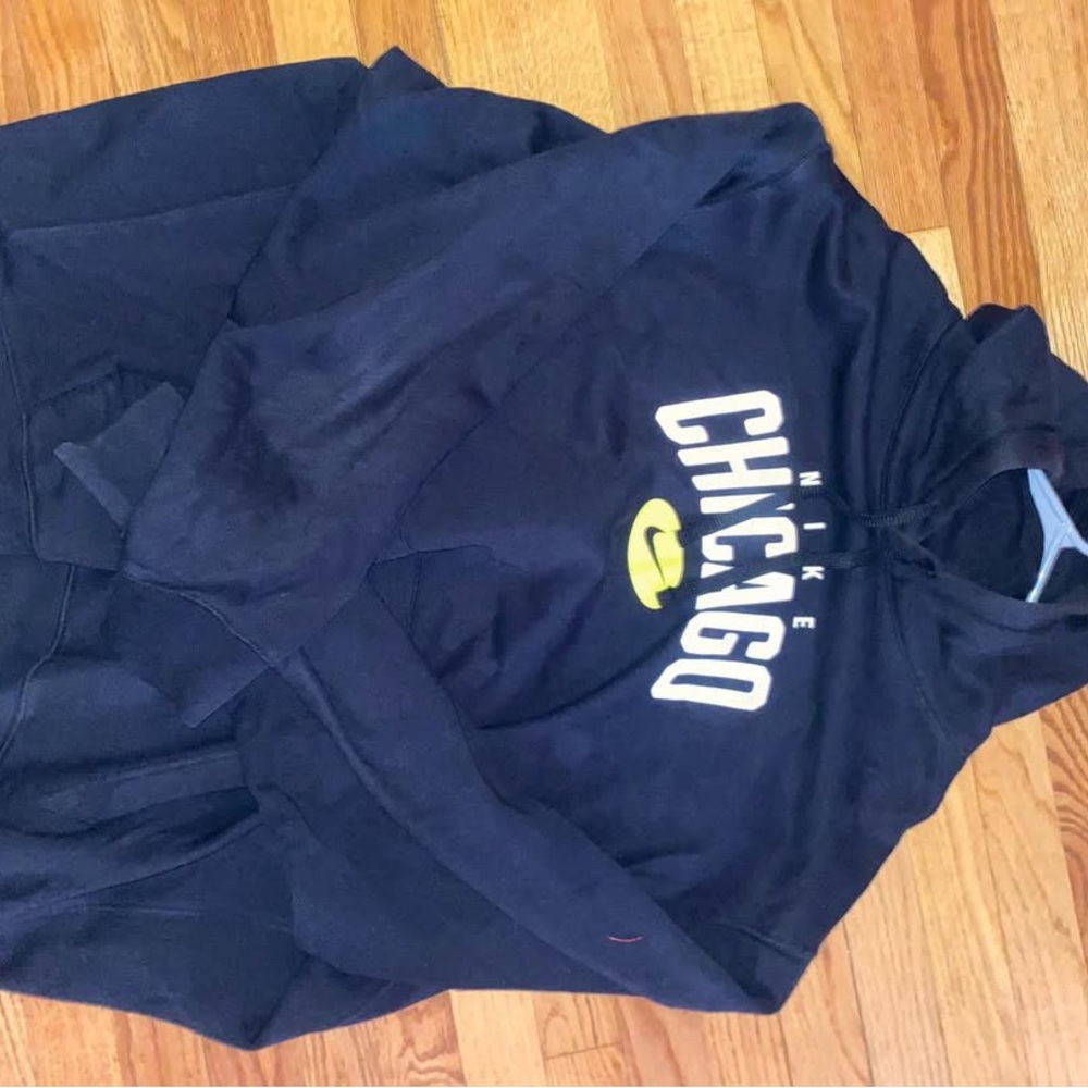 Nike Men's Black Chicago Hoodie